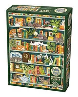 Bücherregal mit Katzen 1000 Teile Spiel