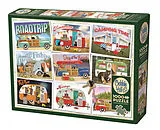 Wohnwagen Collage 1000 Teile Spiel