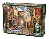 COBBLE HILL PUZZLES - Französisches Dorf 1000 Teile Spiel