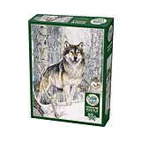 Cobble Hill Wolf im Winterwald 1000 Teile Spiel