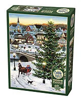 COBBLE HILL PUZZLES - Weihnachten im Dorf 1000 Teile Spiel