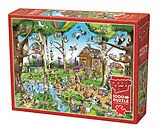 COBBLE HILL PUZZLES - Verrückte Vogelwarte 1000 Teile Spiel