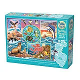 Cobble Hill Magie des Ozeans 350 Teile Spiel
