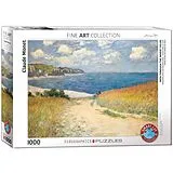 Strandweg zwischen Weizenfeldern von Claude Monet (Puzzle) Spiel