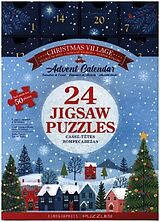 Puzzle Adventskalender - 1200 Teile Christmas Village Spiel