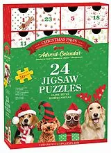 Puzzle Adventskalender - 1200 Teile Christmas Paws Spiel
