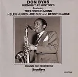 Don Byas CD Midnight At Minton S