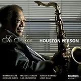 HOUSTON PERSON CD So Nice