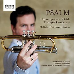 Desbruslais/Woods/Curtis/Orchestra of the Swan CD Psalm-Contemporary British Trumpet Concertos