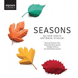 Peacock/Davidson/Setterfield/Trafalgar Sinfonia CD Seasons