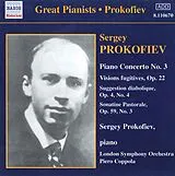 Serge Prokofieff (Klavier) CD Klav Konzert Nr 3/solostücke