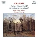 Quatuor Ludwig, Boris Rener (Klarinette) CD Klar.Quint/Streichquart.Nr3