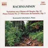 Konstantin Scherbakow CD Klav Son Nr 2/var.chopin Op.22