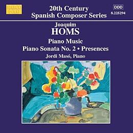 Jordi Maso (Klavier) CD Klaviersonate 2/Presences