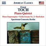 Spectrum Concerts Berlin CD Violinson/Pianoquint/Burlesken