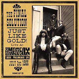 Final Solution Vinyl Just Like Gold: Live At The MatriX 1966