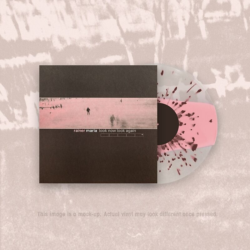 Look Now Look Again (pink Stripe Brown Splatter)