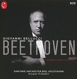 Bellucci/Zehnder/SO Biel Solothurn CD Die fünf Klavierkonzerte mit Kadenzen