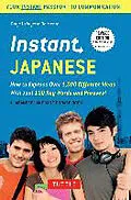 E-Book (epub) Instant Japanese von Boye Lafayette De Mente
