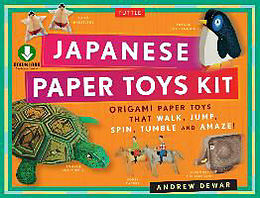 eBook (epub) Japanese Paper Toys Kit de Andrew Dewar