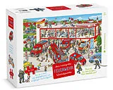Mein riesengroßes Feuerwehr Wimmelpuzzle (Kinderpuzzle) Spiel