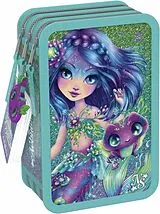 Nebulous Stars NS12603 - Etui Nenuphia, Federmäppchen mit 3 Fächern Spiel