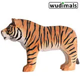 Wudimals A040458 - Tiger, Tiger, handgeschnitzt aus Holz Spiel