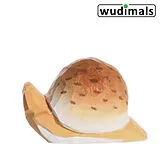 Wudimals A040715 - Schnecke, Snail, handgeschnitzt aus Holz Spiel