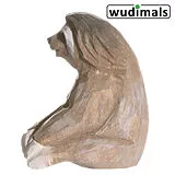 Wudimals A040719 - Faultier, Sloth, handgeschnitzt aus Holz Spiel