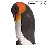 Wudimals A040801 - Pinguin, Penguin, handgeschnitzt aus Holz Spiel