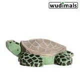 Wudimals A040806 - Schildkröte, Turtle, handgeschnitzt aus Holz Spiel