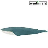 Wudimals A040812 - Blauwal, Blue Whale, handgeschnitzt aus Holz Spiel