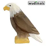 Wudimals A041002 - Adler, Eagle, handgeschnitzt aus Holz Spiel