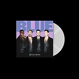 BLUE Vinyl Reflections (white Colored)