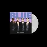 BLUE Vinyl Reflections (white Colored)