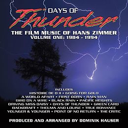 Hans Zimmer CD Days Of Thunder: The Film Music Of Hans Zimmer