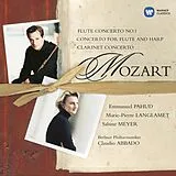 Sabine Meyer (Klarinette), Emmanuel Pahud (Flöte), Marie-Pierre Langlament CD Konzert F.flöte,Harfe+klarin.