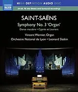 Warnier/Slatkin/ON de Lyon Blu-ray Audio-Disc Symphony No. 3 Organ