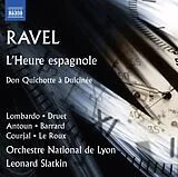 Leonard/Orchestre Nati Slatkin CD L'heure Espagnole/quichotte