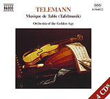 Georg Philipp Telemann CD Musique De Table (tafelmusik)