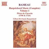 Gilbert Rowland (Cembalo) CD Werke F Cembalo Vol 1