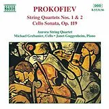 Prokofieff CD Streichquart Nr 1+2