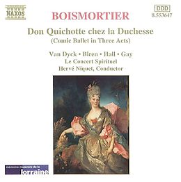 Joseph Bodin de Boismortier CD Don Quichotte Chez La Duchesse