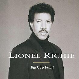Lionel Richie CD Back To Front