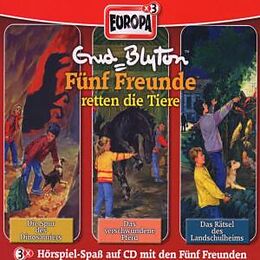 Audio CD (CD/SACD) 02/3er Box - retten die Tiere von Enid Blyton