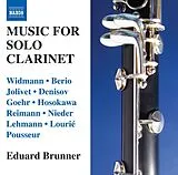 Eduard Brunner CD Werke F.klar.solo