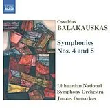Domarkas/Lithuanian Nso CD Sinfonie Nr 4+5