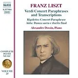Alexandre Dossin CD Verdi Paraphrasen