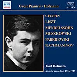 Josef Hofmann CD Diverse Klavier
