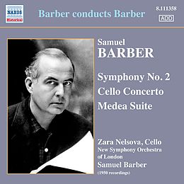 Samuel Barber CD Sinf.2/Cellokonz/Medea